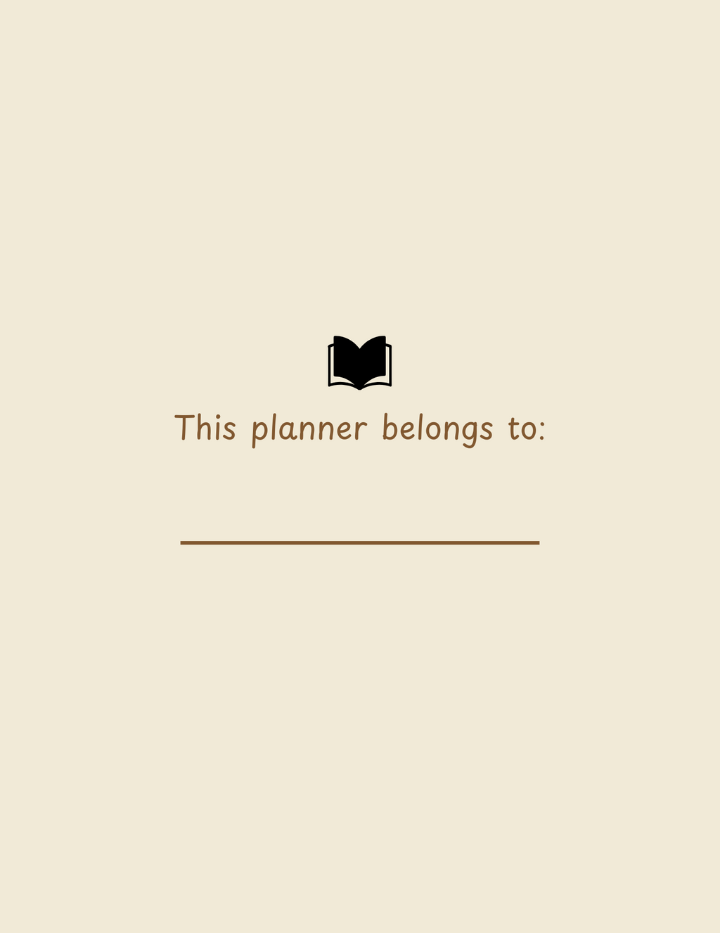 Student Planner PDF | Aesthetic Homework Tracker, Study Schedule & Project Planner for Teens or College